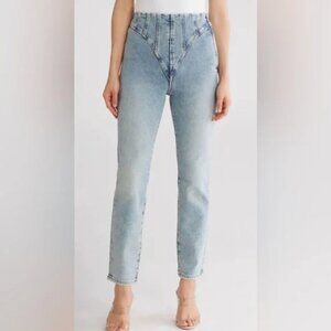 NWT Good American Good Classic Pintuck Jeans sz 10/30 highrise skinny